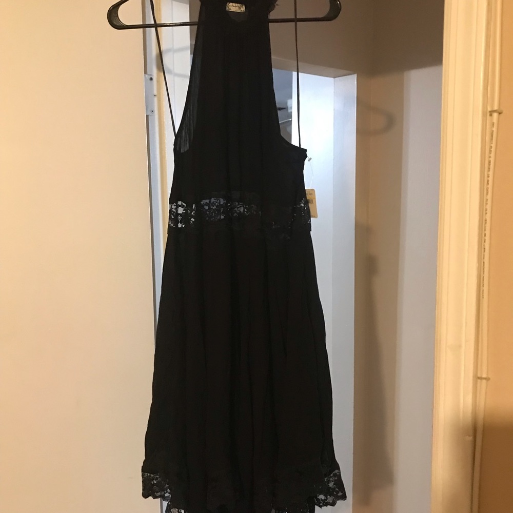 Free People Intimacy Halter Dress